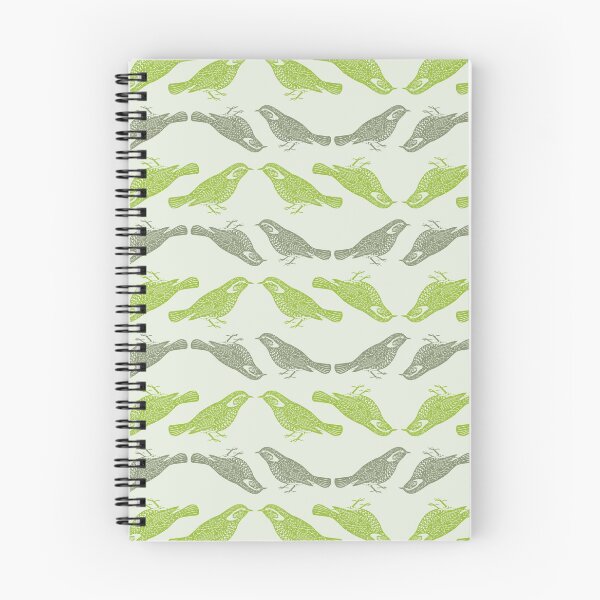 Item preview, Little Bird (green) designed and sold by The Wallpaper Files.