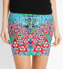 Ottoman Arap Sumbulu Mini Skirt