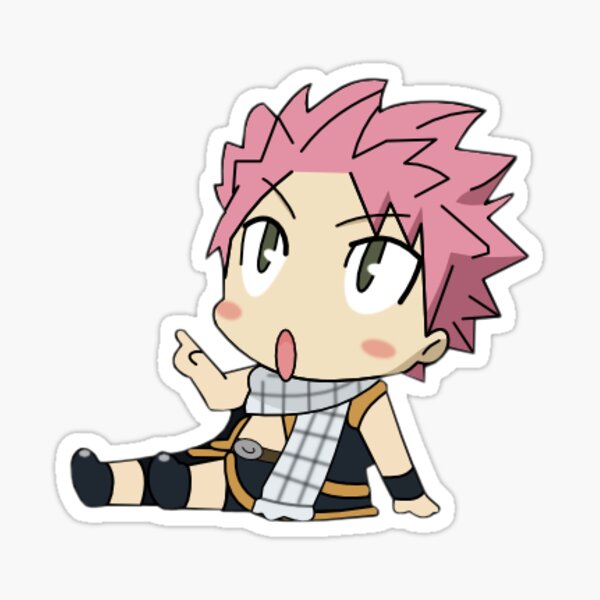 chibi natsu Sticker
