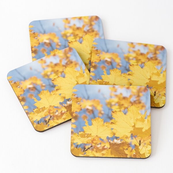 Item preview, Yellow Fall Maple Leaves designed and sold by PygmyTitan Photo.