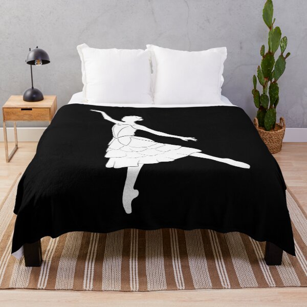 Item preview, The Nutcracker Waltz of the Flowers Silhouette White designed and sold by Claudia McBain.