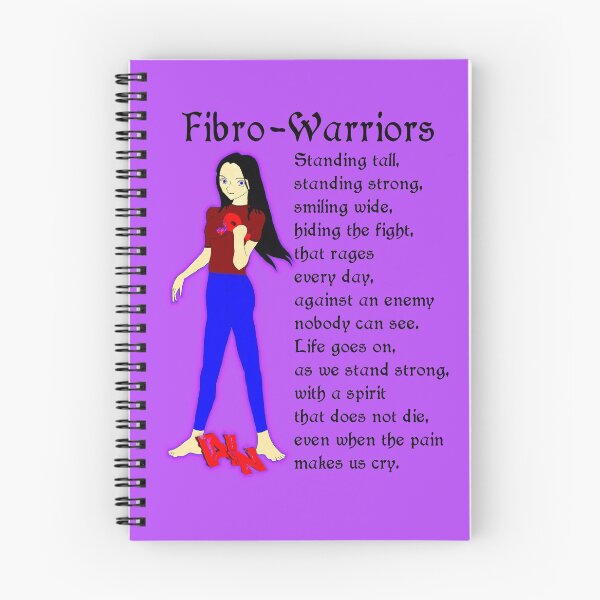 Item preview, Fibro Warrior designed and sold by Nicole Kiefer.