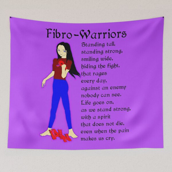Item preview, Fibro Warrior designed and sold by Nicole Kiefer.