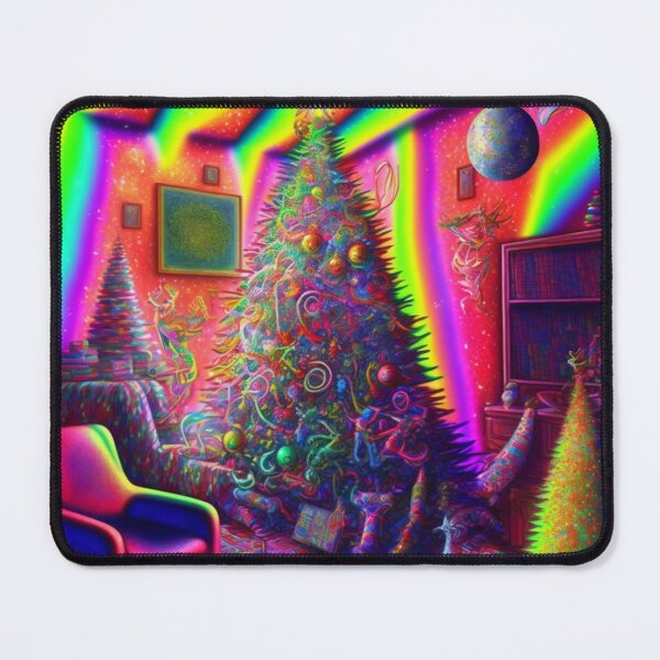 Item preview, My psychedelic Christmas living room designed and sold by RileyKyler.