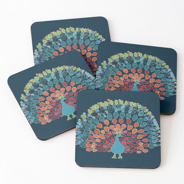Item preview, colored Peacock designed and sold by obinsuma.