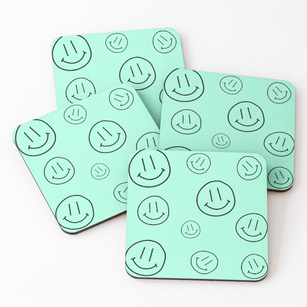 Item preview, teal smiley design designed and sold by bmiller64.