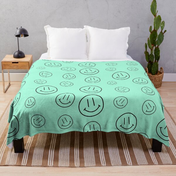 Item preview, teal smiley design designed and sold by bmiller64.