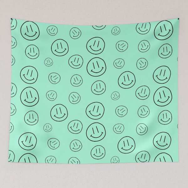 Item preview, teal smiley design designed and sold by bmiller64.
