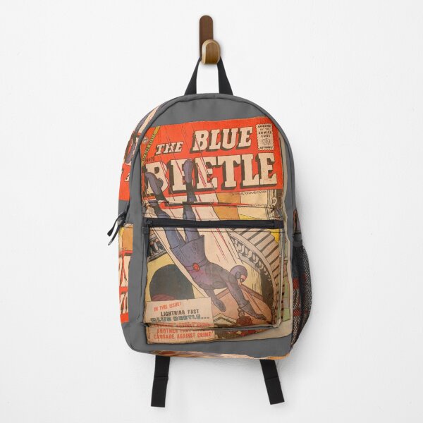 Item preview, Vintage Comic Book Cover / Blue Beetle designed and sold by Alpataco.