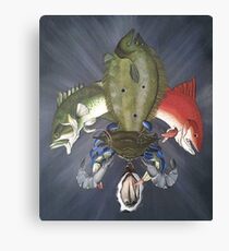 Cajun Fleur De Lis Canvas Print