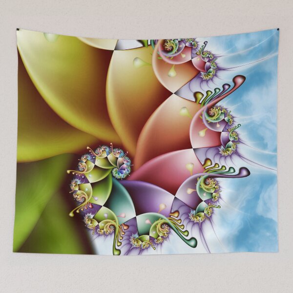 Item preview, Rainbow Spiral designed and sold by Kelly Dietrich Mandala & Fractal Art.