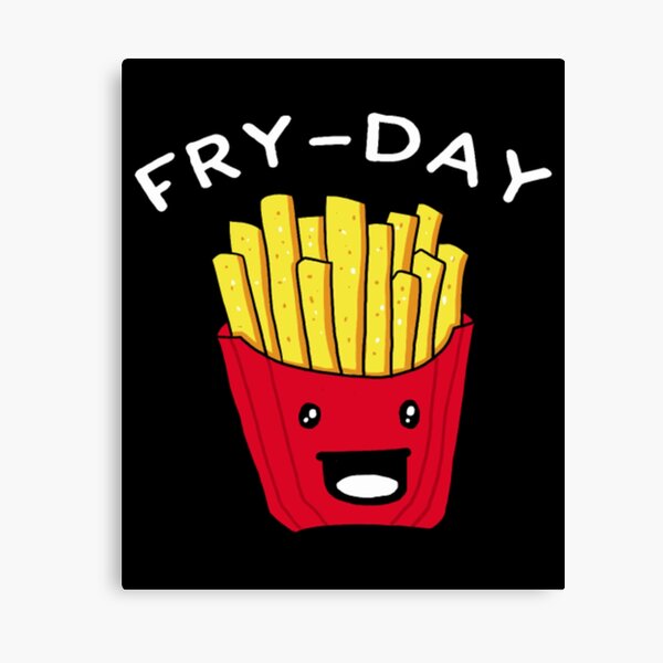 Item preview, French Fry Cute Fast Food designed and sold by juantamada.