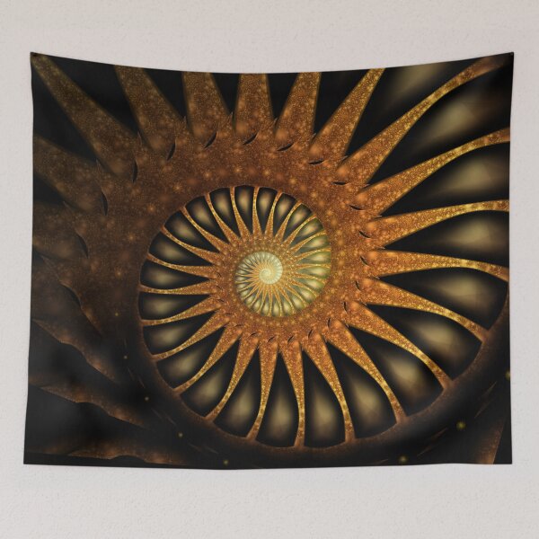 Item preview, Dark Shell designed and sold by Kelly Dietrich Mandala & Fractal Art.
