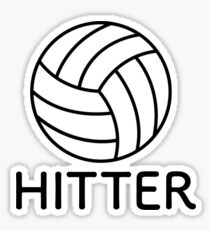 Volleyball-Hitter Sticker