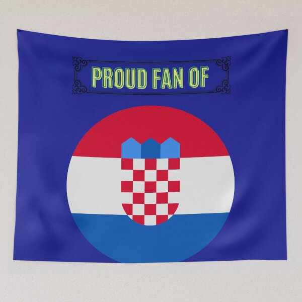 Item preview, FAN OF CROATIA; DURING WOLRD CUP 2022 IN QATAR  designed and sold by JM INSPIRES.