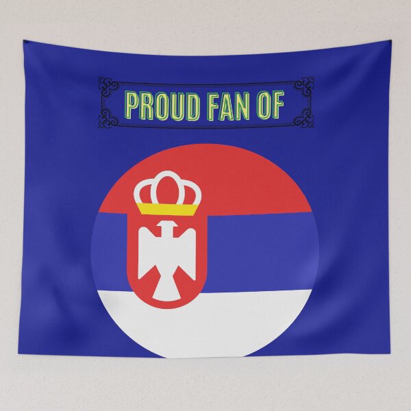 Item preview, FAN OF SERBIA ; DURING WOLRD CUP 2022 IN QATAR  designed and sold by JM INSPIRES.