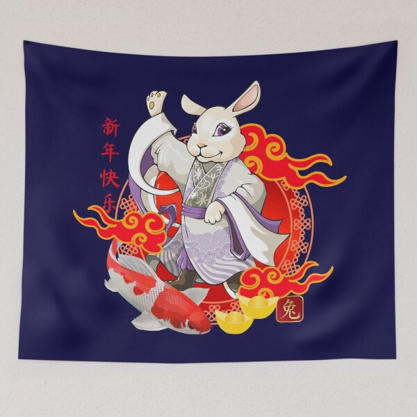 Item preview, Year Of The Rabbit Happy New Year 2023 designed and sold by taogiauco.