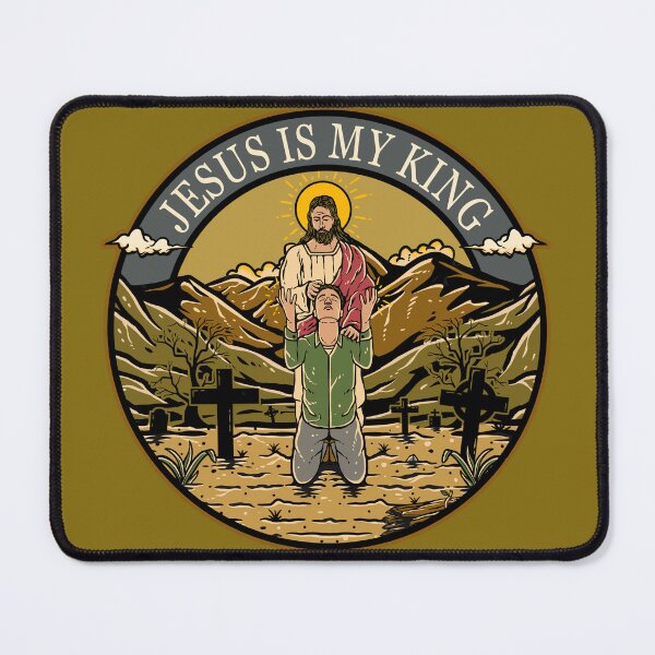 Item preview, Jesus Is My King - King of Peace - Male Edition designed and sold by ChristlikeMerch.