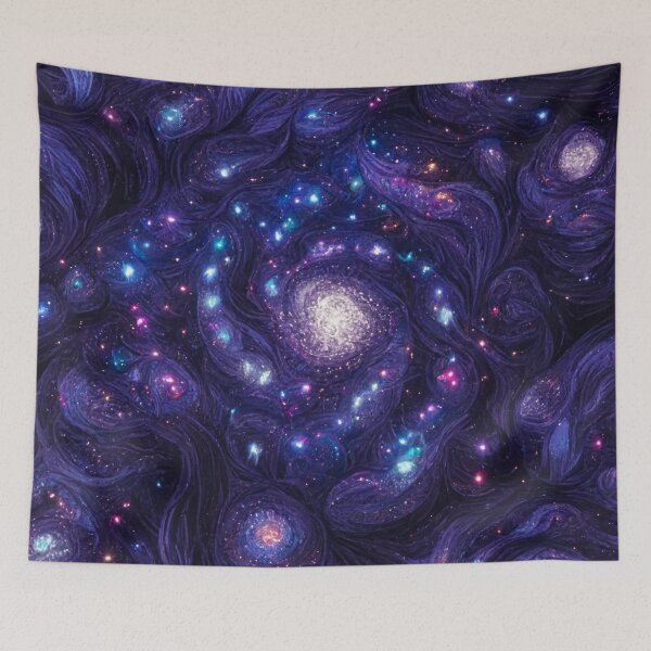 Item preview, Spiraling Multiverse Space Scene designed and sold by MythicPrompts.