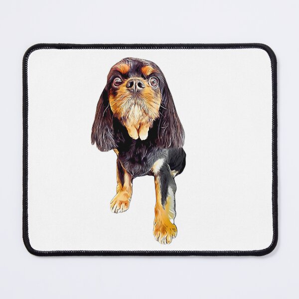 Item preview, Cavalier King Charles Spaniel Black and Tan designed and sold by ElegantCat.