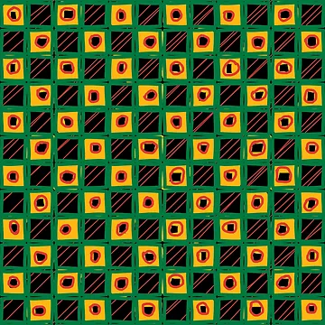 Artwork thumbnail, Abstract Square Pattern by mrtraz