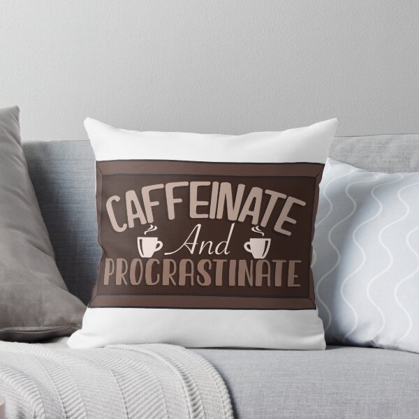 Item preview, Caffeinate and procrastinate  designed and sold by pixel8edart.