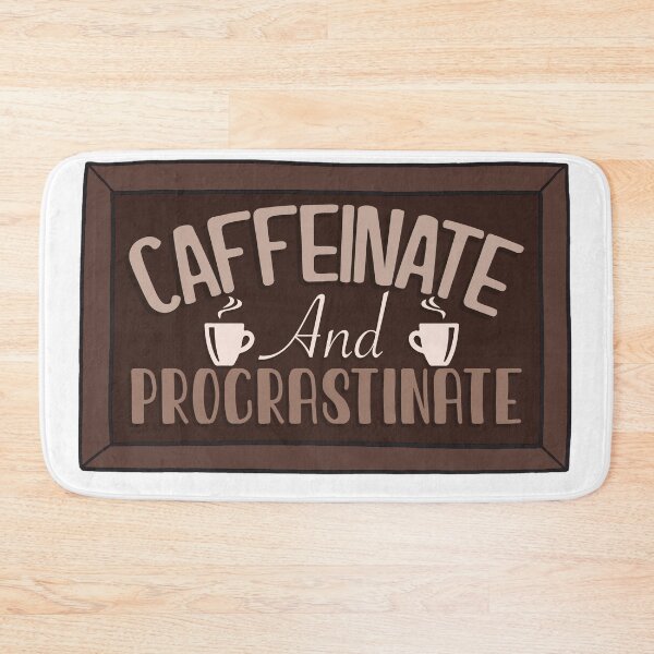 Item preview, Caffeinate and procrastinate  designed and sold by pixel8edart.