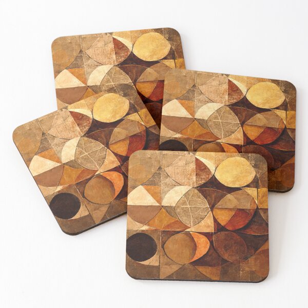 Item preview, Shades of brown abstract designed and sold by SLIMBERG.