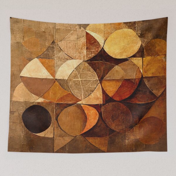 Item preview, Shades of brown abstract designed and sold by SLIMBERG.
