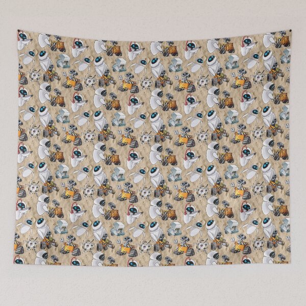 Item preview, Robots in Love (Parchment Background) designed and sold by Disney1955Fan.