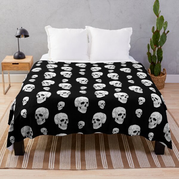 Item preview, Many skulls doodle portrait with left and right side view designed and sold by Giree07.