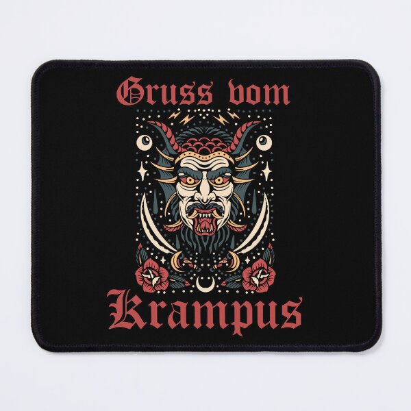 Item preview, Gruss vom Krampus - Tattoo Style Vintage Retro designed and sold by Georgy09.
