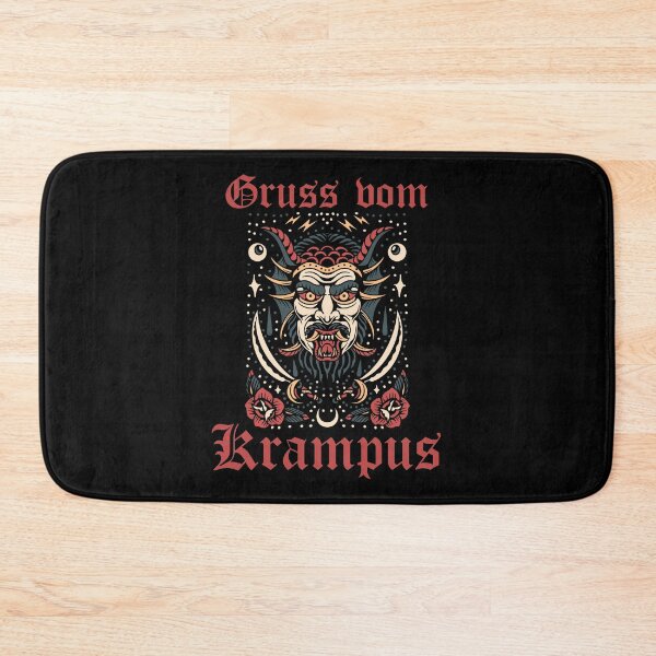 Item preview, Gruss vom Krampus - Tattoo Style Vintage Retro designed and sold by Georgy09.