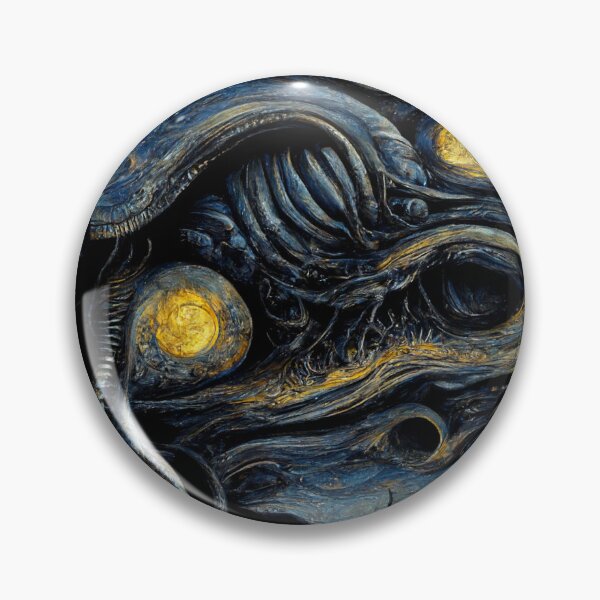 Item preview, A Starry Cosmic Horror Night designed and sold by werewolftogo.