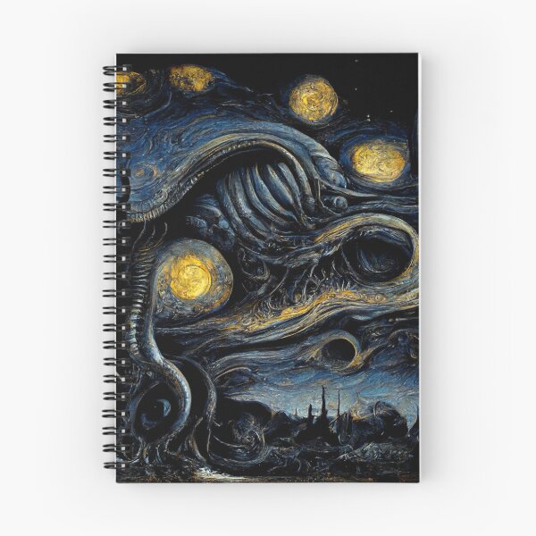 Item preview, A Starry Cosmic Horror Night designed and sold by werewolftogo.