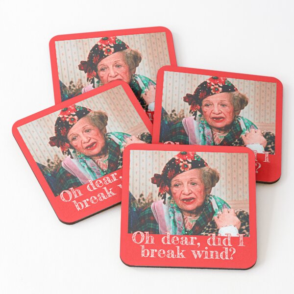 Item preview, Oh dear, did I break wind? / Christmas Vacation (Red Border) designed and sold by Cuttintees.