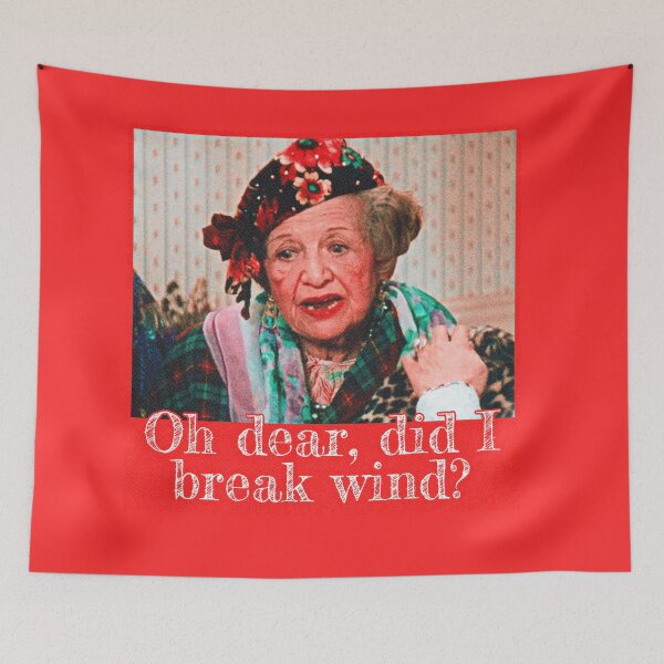 Item preview, Oh dear, did I break wind? / Christmas Vacation (Red Border) designed and sold by Cuttintees.