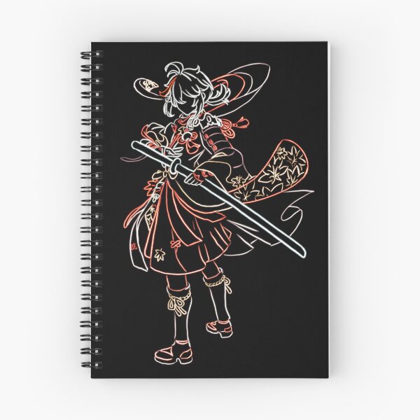 Aperçu de l'œuvre Néon Kazuha Genshin Impact créée et vendue par Poddibly.