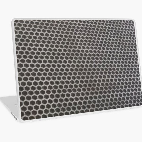 Hexagon mesh 2 - positive Laptop Skin