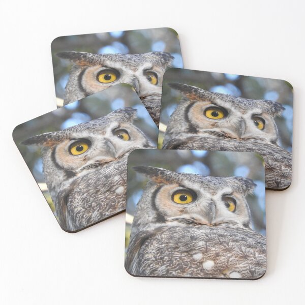 Item preview, wise horned owl  designed and sold by Stephanie  Skeem.