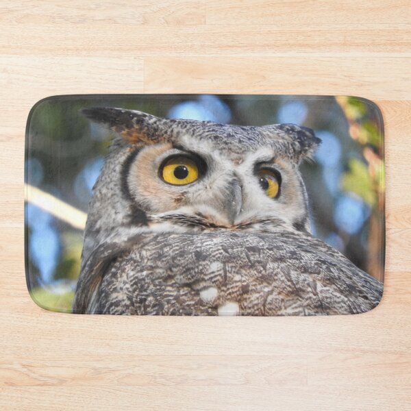 Item preview, wise horned owl  designed and sold by Stephanie  Skeem.