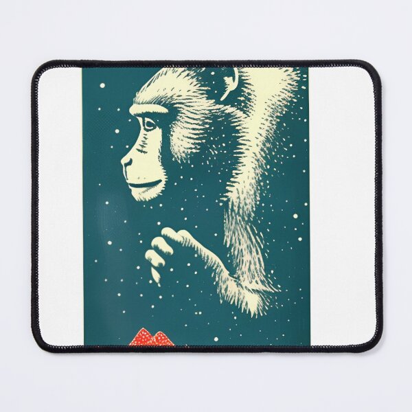 Item preview, Macaque in Snow, Version One designed and sold by megankoumori.
