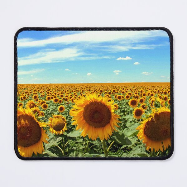 Item preview, Field Of Yellow Sunflowers Under The Blue Sky designed and sold by DEC02.