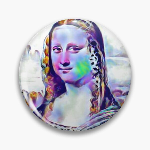 Item preview, "Mona Lisa (61)" Da Vinci's famous painting reimagined. designed and sold by thalasson.