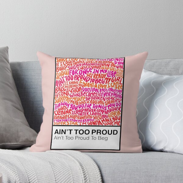 Item preview, Ain't Too Proud To Beg | Color Swatch | Broadway | Sticker | Print designed and sold by hannacrowley.