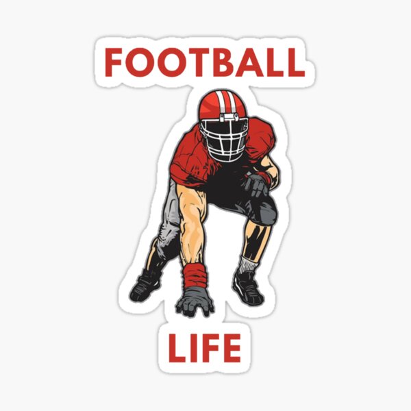 Item preview, Football life lineman  designed and sold by CoolShirtDepot.