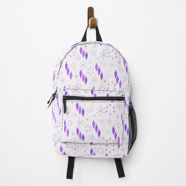 Item preview, Mid Century Modern Winter Purple designed and sold by thepixelgarden.