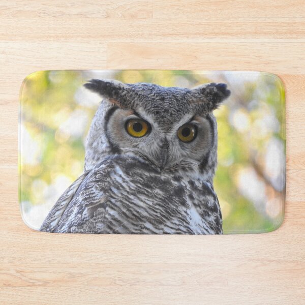 Item preview, owl of wisdom horned owl designed and sold by Stephanie  Skeem.