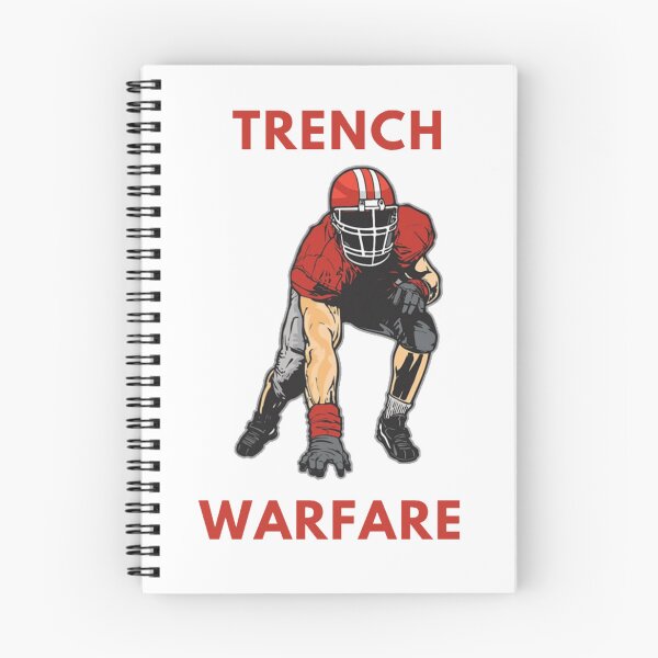 Item preview, Football trenches linemen  designed and sold by CoolShirtDepot.
