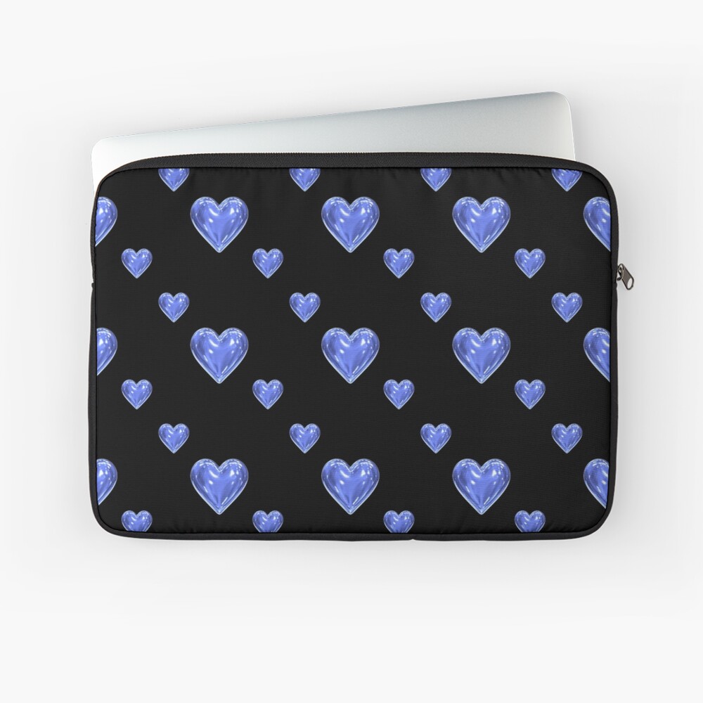 Blue Y2K Sad Heart Backpack's Code & Price - RblxTrade